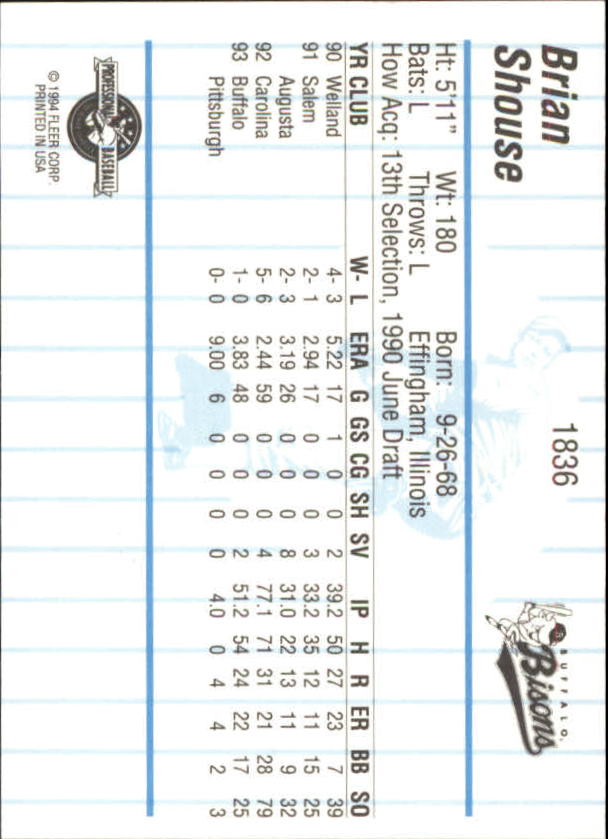 B6600- 1994 Fleer/ProCards Minor League BB Group3 -You Pick- 15+ FREE US SHIP - Picture 121 of 248