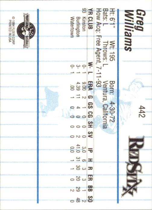 B6600- 1994 Fleer/ProCards Minor League BB Group5 -You Pick- 15+ FREE US SHIP - Picture 92 of 162