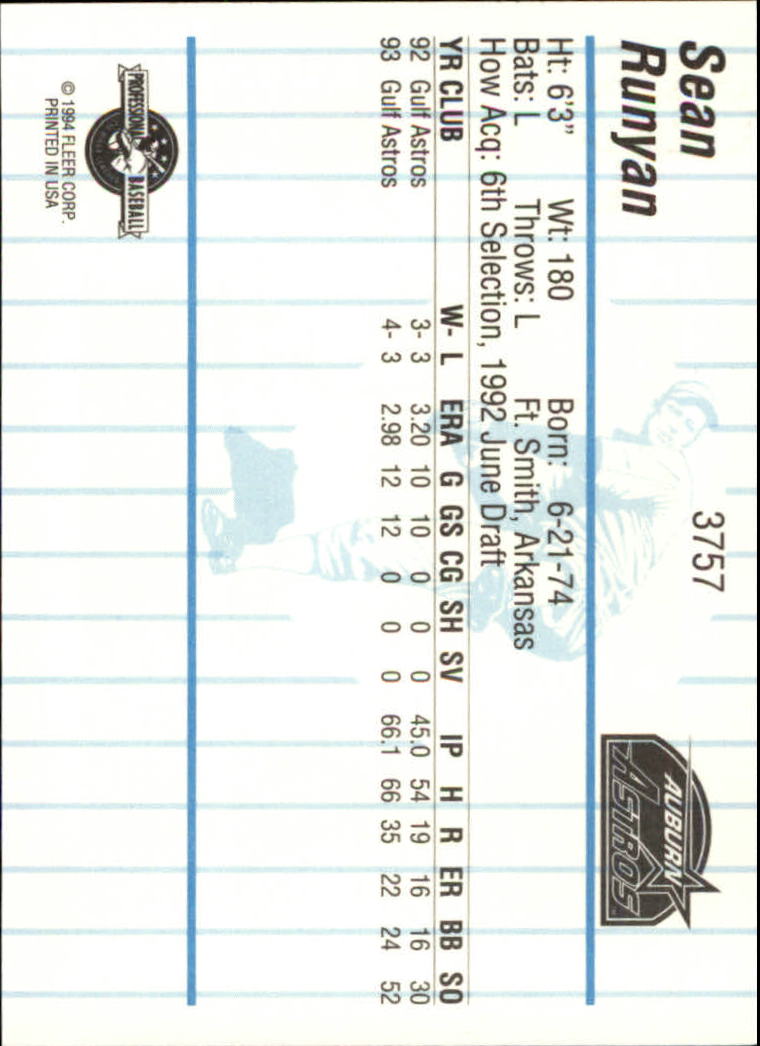 B6600- 1994 Fleer/ProCards Minor League BB Group1 -You Pick- 15+ FREE US SHIP - Picture 141 of 209
