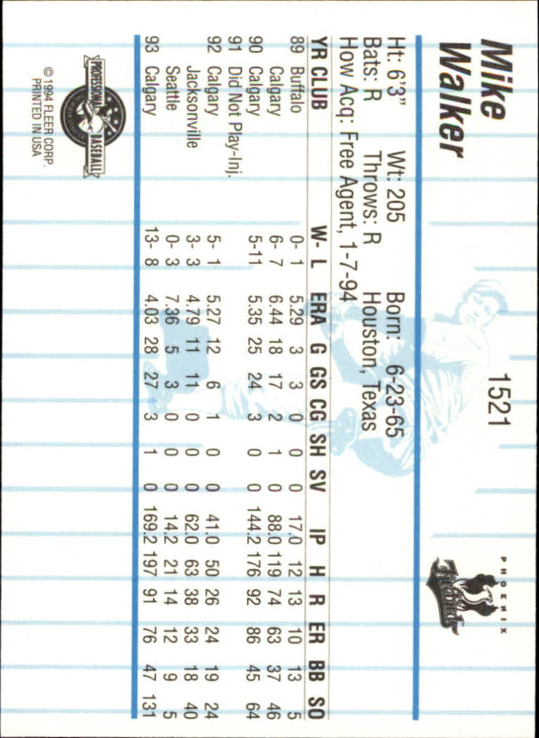 B6600- 1994 Fleer/ProCards Minor League BB Group13 -You Pick- 15+ FREE US SHIP - Picture 205 of 375