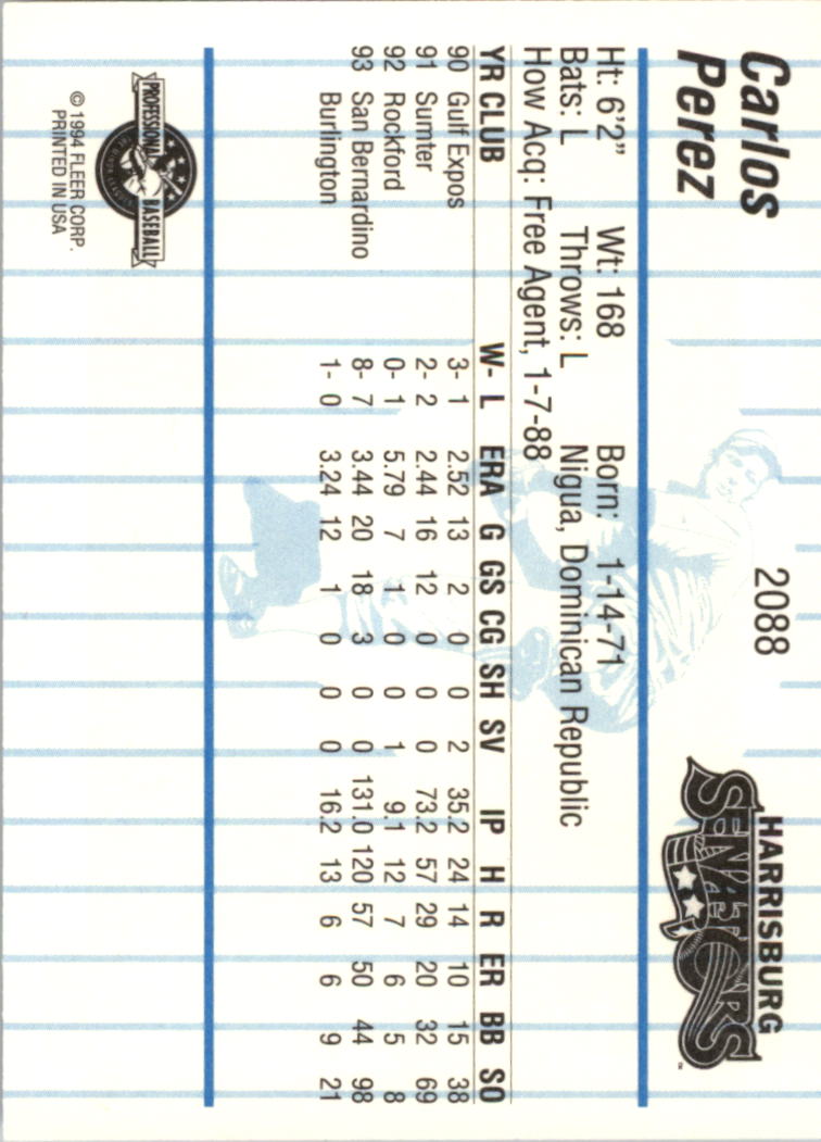 B6600- 1994 Fleer/ProCards Minor League BB Group7 -You Pick- 15+ FREE US SHIP - Picture 129 of 137