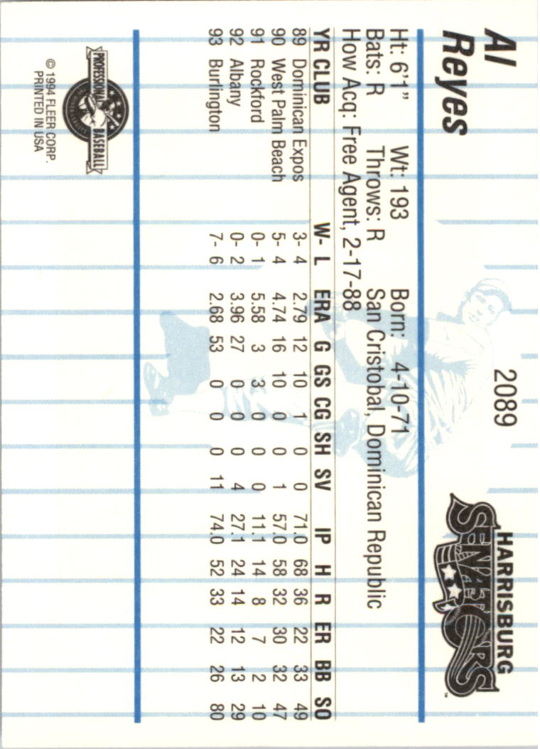 B6600- 1994 Fleer/ProCards Minor League BB Group7 -You Pick- 15+ FREE US SHIP - Picture 131 of 137