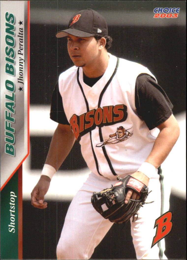 2003 Buffalo Bisons Choice #20 Jhonny Peralta