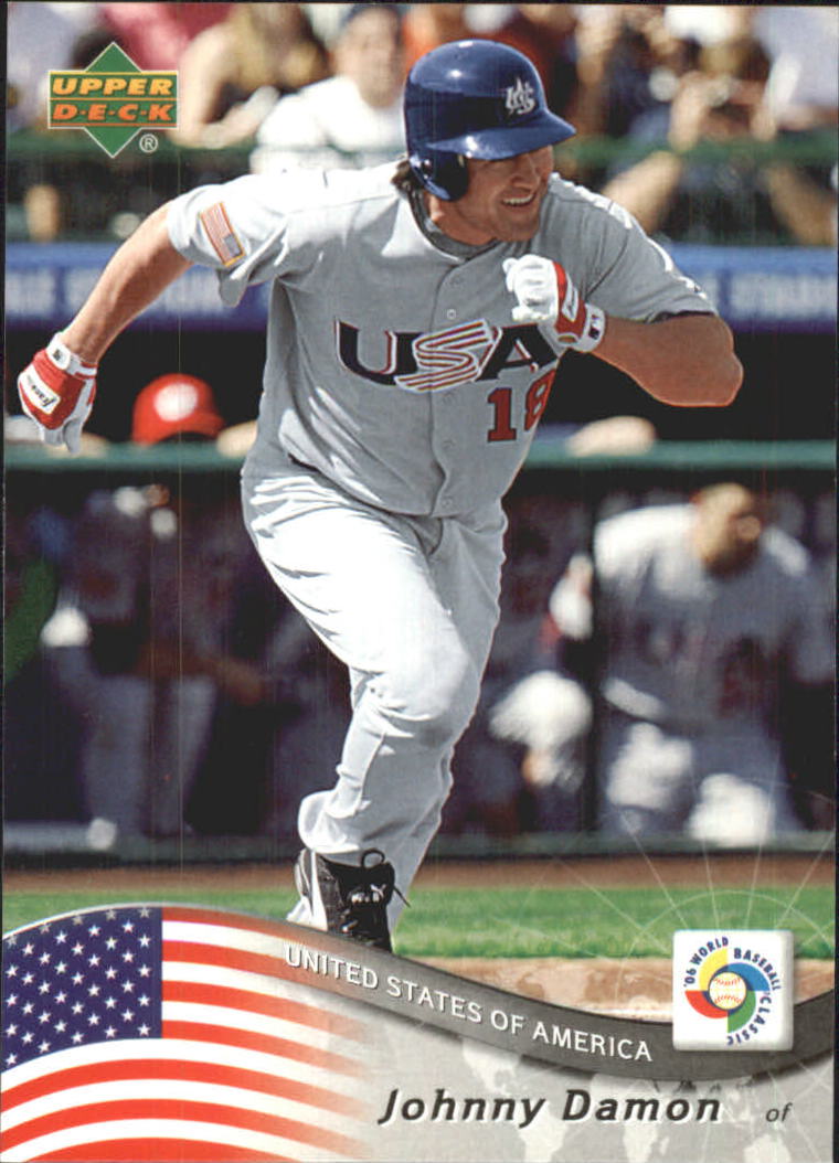 2006 Upper Deck World Baseball Classic Box Set #8 Johnny Damon