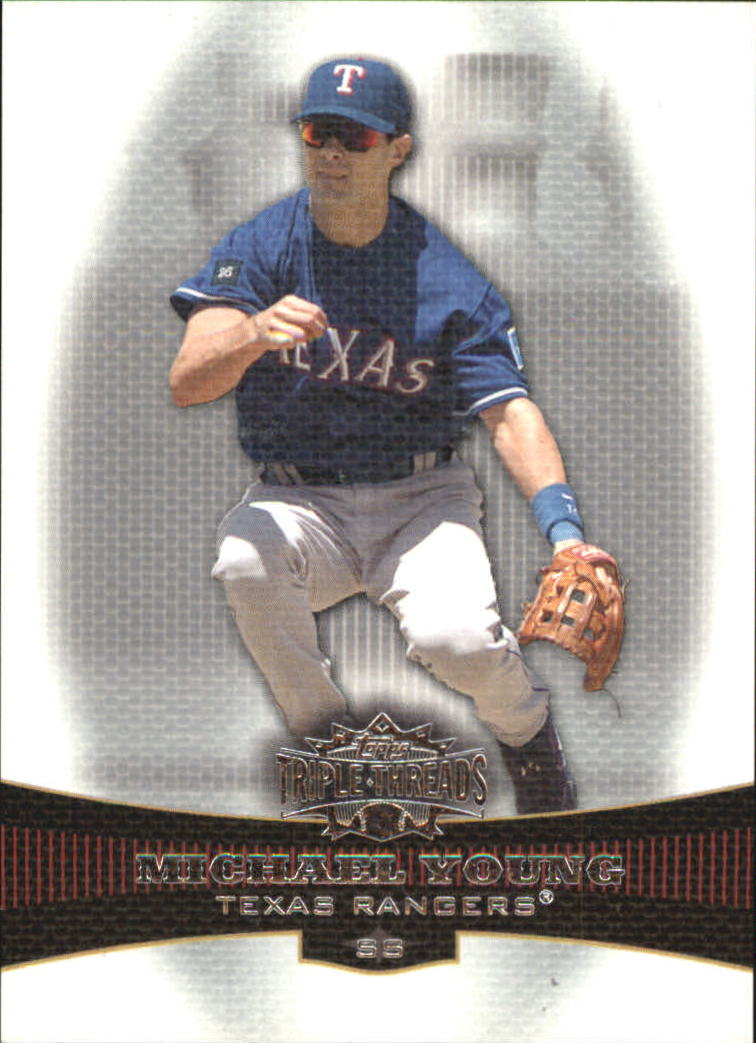 2006 Topps Triple Threads #57 Michael Young