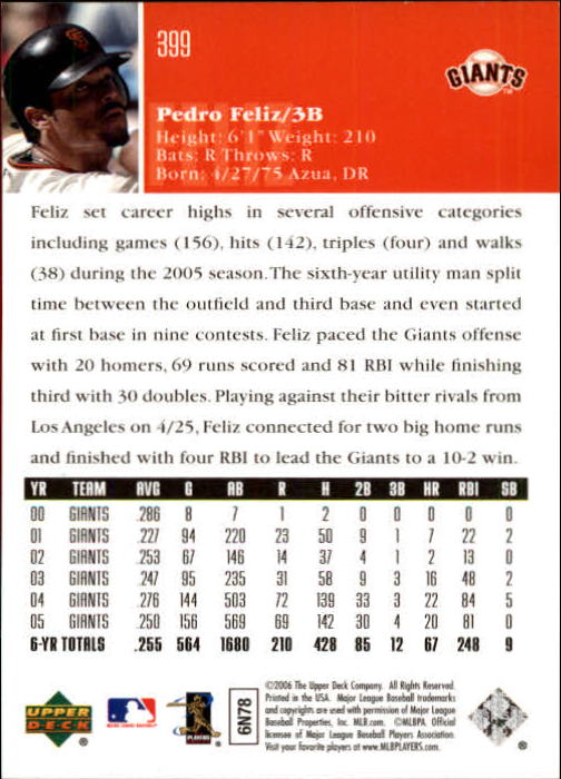 2006 Upper Deck Baseball (Pick Card From List 377-766) C152 11-24 - Picture 30 of 494