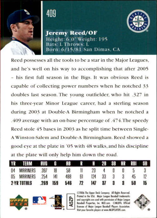 2006 Upper Deck Baseball (Pick Card From List 377-766) C152 11-24 - Picture 42 of 494
