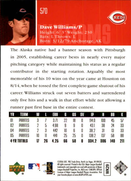 2006 Upper Deck Baseball (Pick Card From List 377-766) C152 11-24 - Picture 248 of 494
