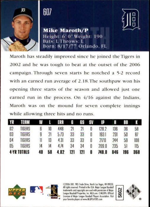 2006 Upper Deck Baseball (Pick Card From List 377-766) C152 11-24 - Picture 296 of 494