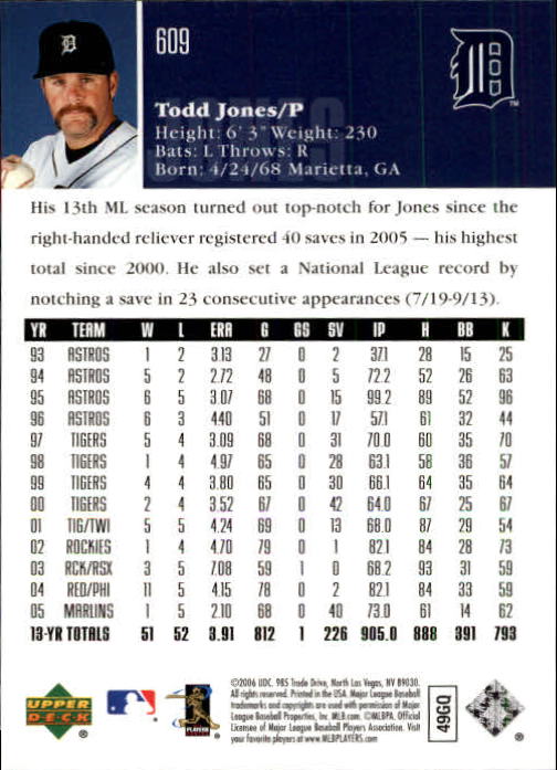 2006 Upper Deck Baseball (Pick Card From List 377-766) C152 11-24 - Picture 298 of 494