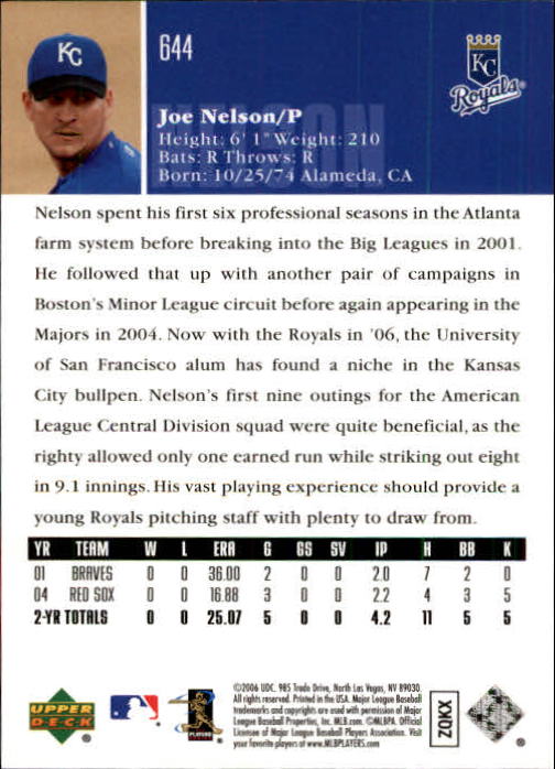 2006 Upper Deck Baseball (Pick Card From List 377-766) C152 11-24 - Picture 332 of 494