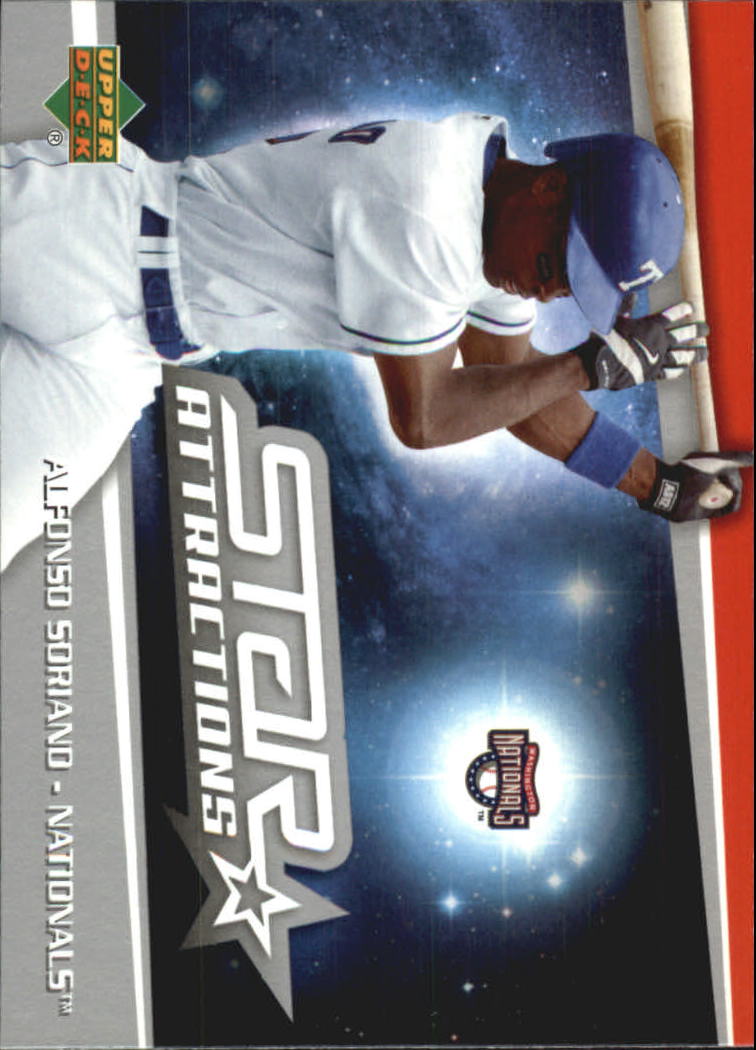 2006 Upper Deck Star Attractions #AS Alfonso Soriano