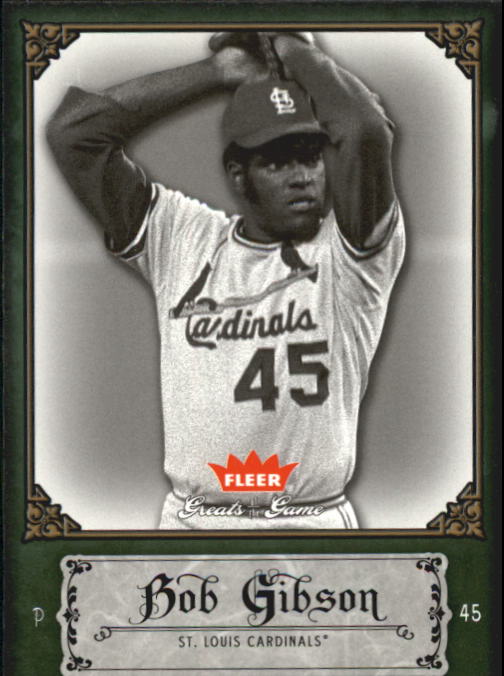 2006 Greats of the Game #12 Bob Gibson