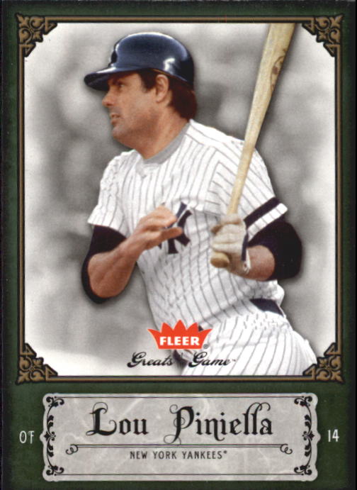 2006 Greats of the Game #60 Lou Piniella