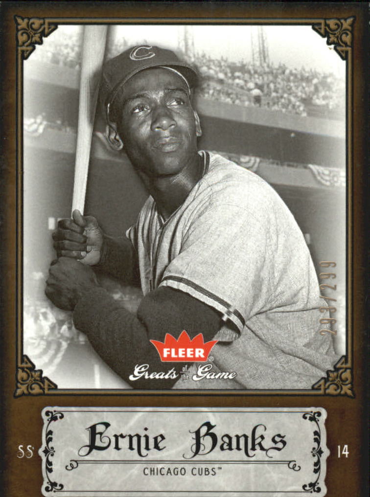 2006 Greats of the Game Copper #34 Ernie Banks