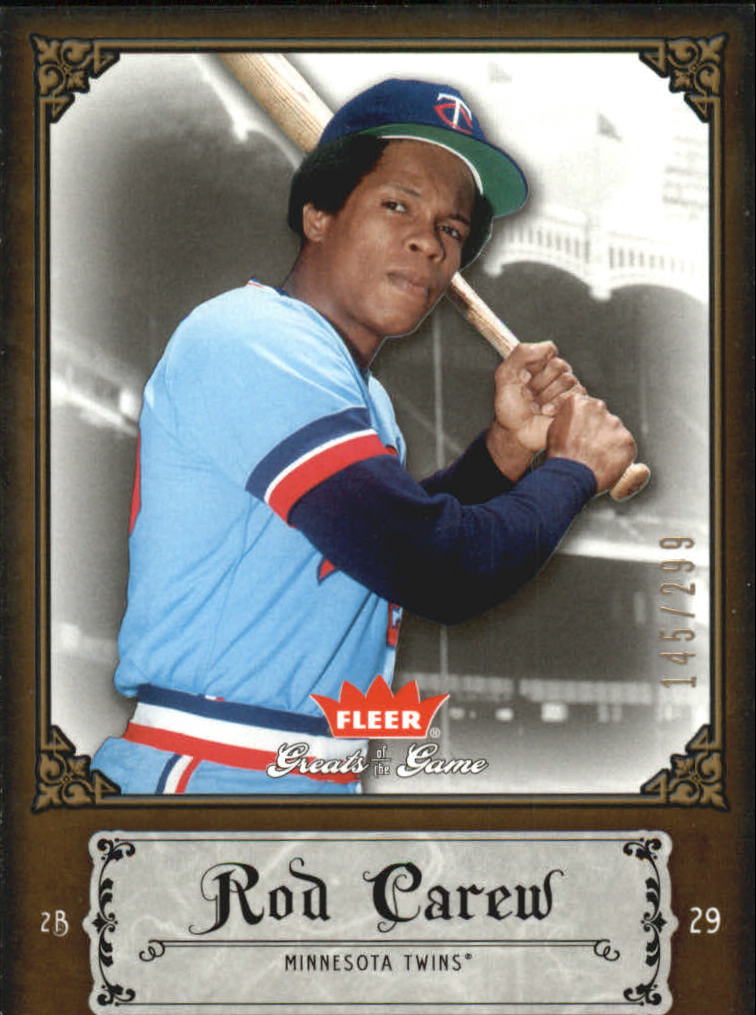 2006 Greats of the Game Copper #77 Rod Carew