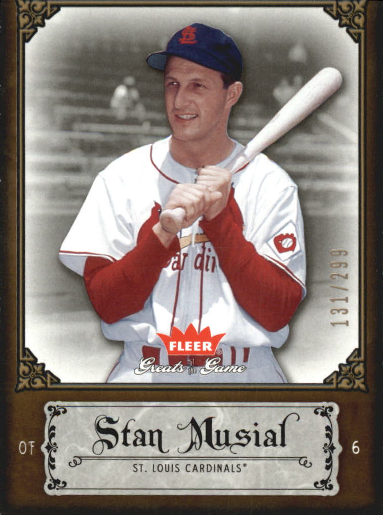 2006 Greats of the Game Copper #85 Stan Musial
