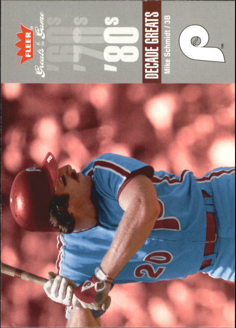 2006 Greats of the Game Decade Greats #MS Mike Schmidt