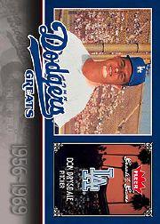 2006 Greats of the Game Dodger Greats #DD Don Drysdale
