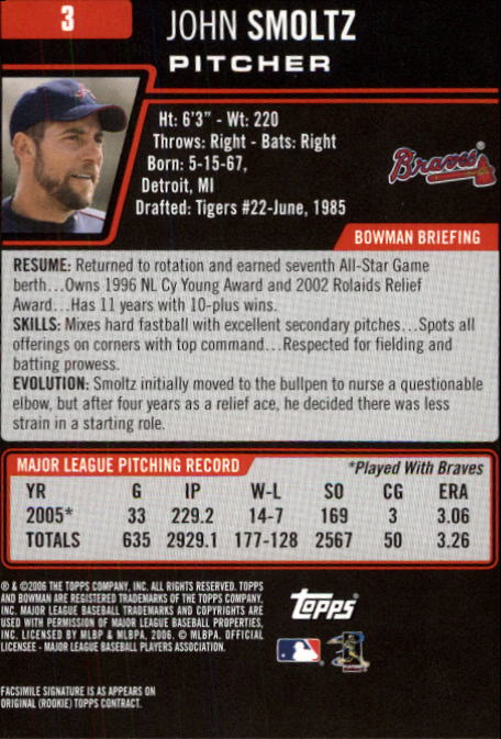 B3830- 2006 Bowman Baseball Card #s 1-220 +Inserts -You Pick- 15+ FREE US SHIP - Picture 7 of 422