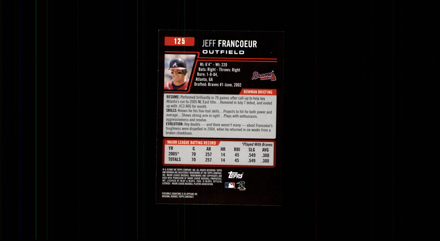 B3830- 2006 Bowman Baseball Card #s 1-220 +Inserts -You Pick- 15+ FREE US SHIP - Picture 237 of 422
