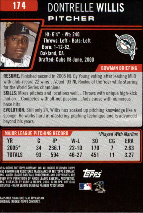 B3830- 2006 Bowman Baseball Card #s 1-220 +Inserts -You Pick- 15+ FREE US SHIP - Picture 332 of 422