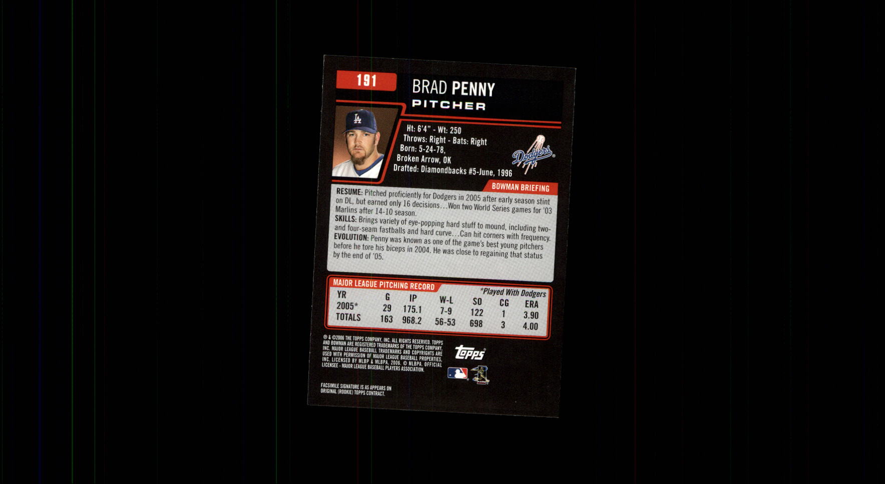 B3830- 2006 Bowman Baseball Card #s 1-220 +Inserts -You Pick- 15+ FREE US SHIP - Picture 364 of 422