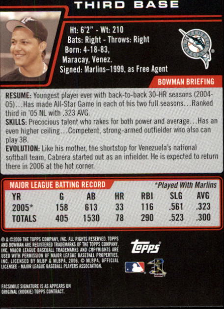 B3830- 2006 Bowman Baseball Card #s 1-220 +Inserts -You Pick- 15+ FREE US SHIP - Picture 370 of 422