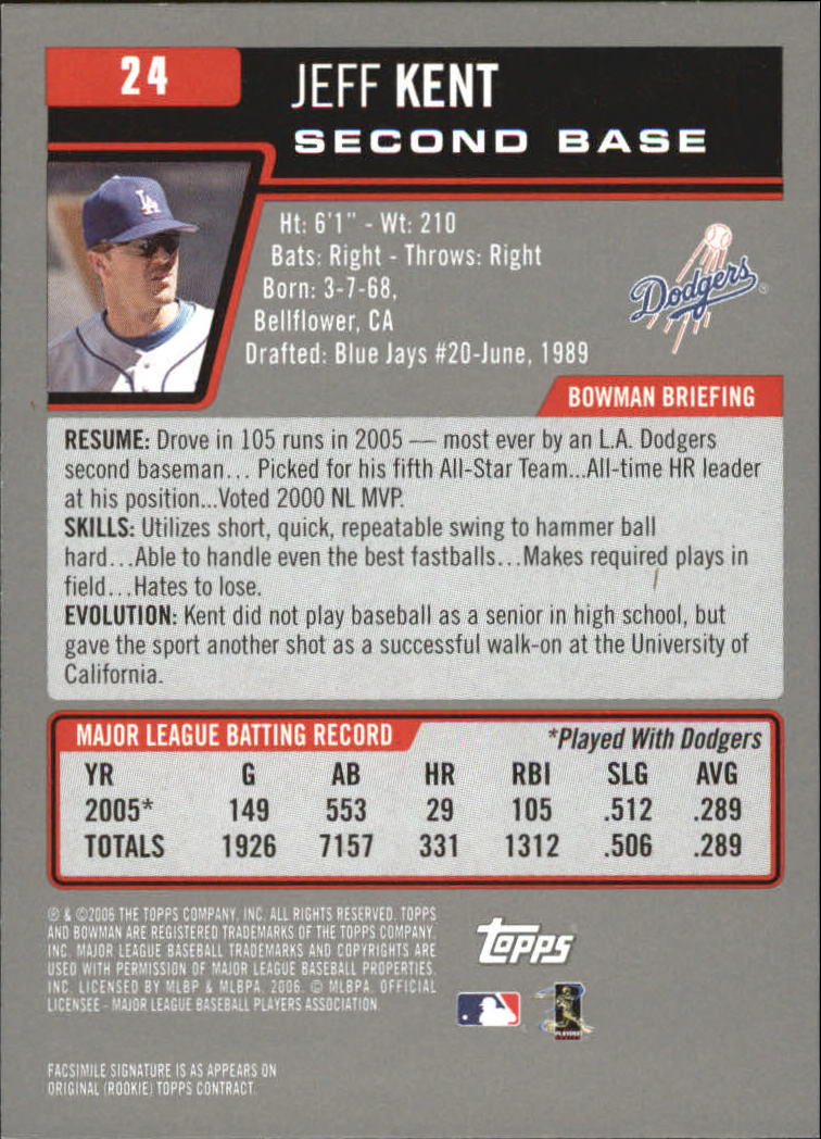 A3017- 2006 Bowman Gold Baseball Card #s 1-220 -You Pick- 15+ FREE US SHIP - Picture 49 of 426