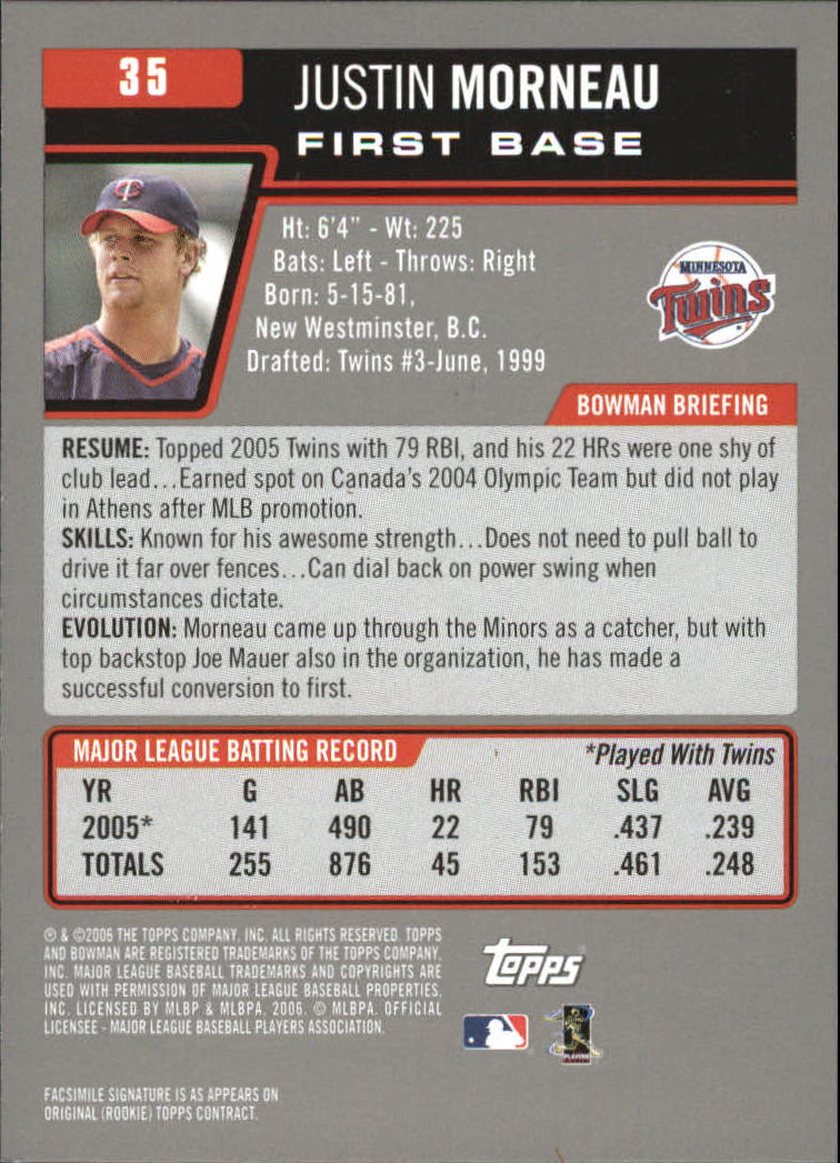 A3017- 2006 Bowman Gold Baseball Card #s 1-220 -You Pick- 15+ FREE US SHIP - Picture 71 of 426