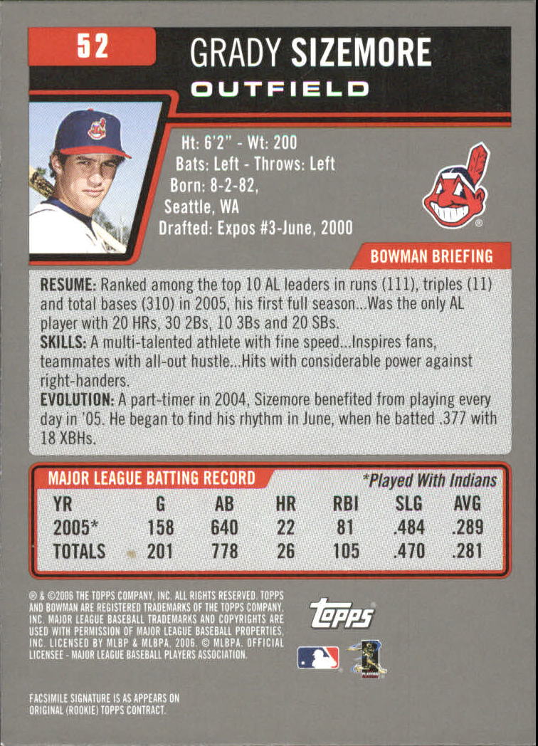 A3017- 2006 Bowman Gold Baseball Card #s 1-220 -You Pick- 15+ FREE US SHIP - Picture 103 of 426