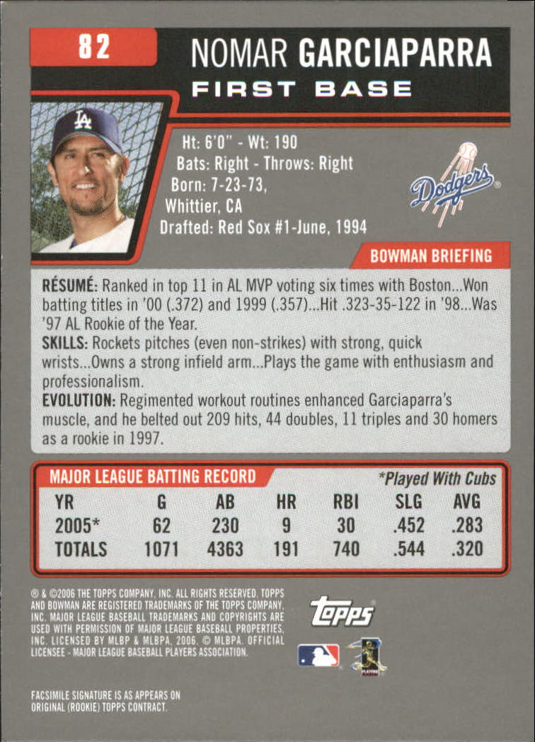 A3017- 2006 Bowman Gold Baseball Card #s 1-220 -You Pick- 15+ FREE US SHIP - Picture 161 of 426
