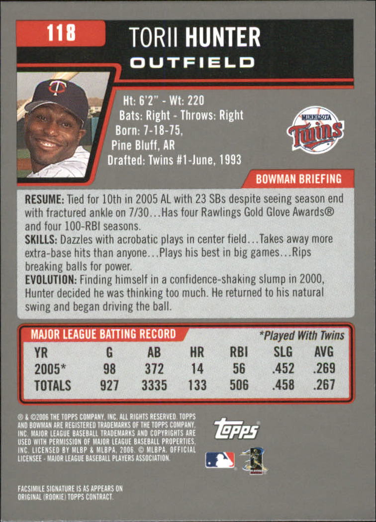 A3017- 2006 Bowman Gold Baseball Card #s 1-220 -You Pick- 15+ FREE US SHIP - Picture 229 of 426