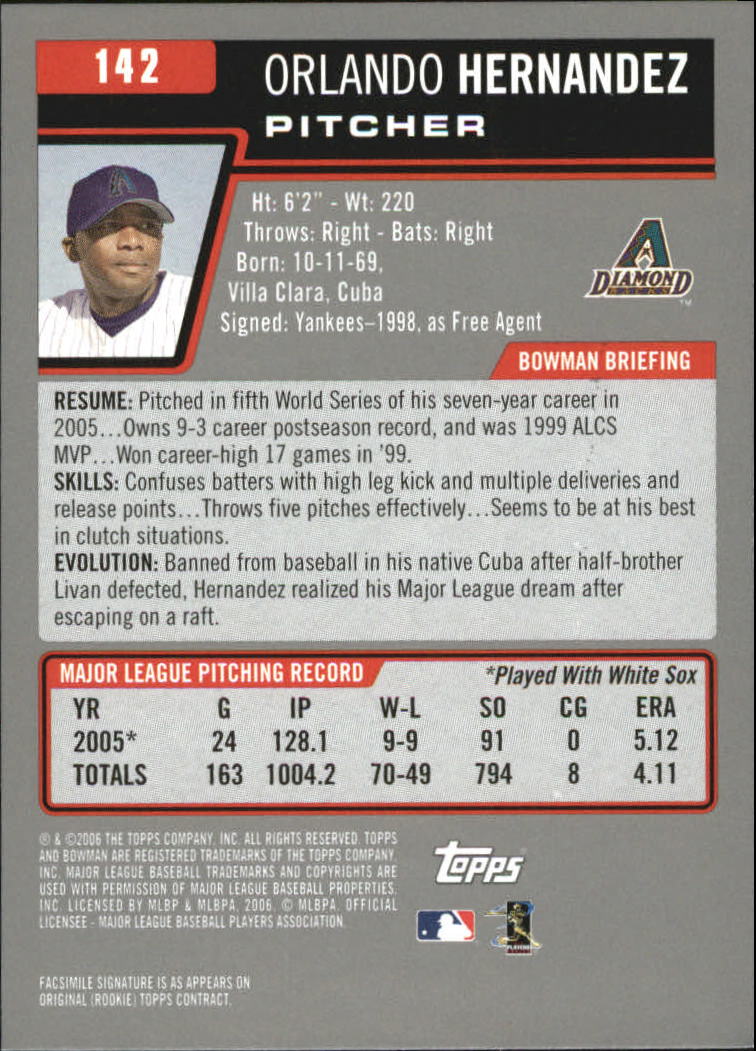 A3017- 2006 Bowman Gold Baseball Card #s 1-220 -You Pick- 15+ FREE US SHIP - Picture 277 of 426