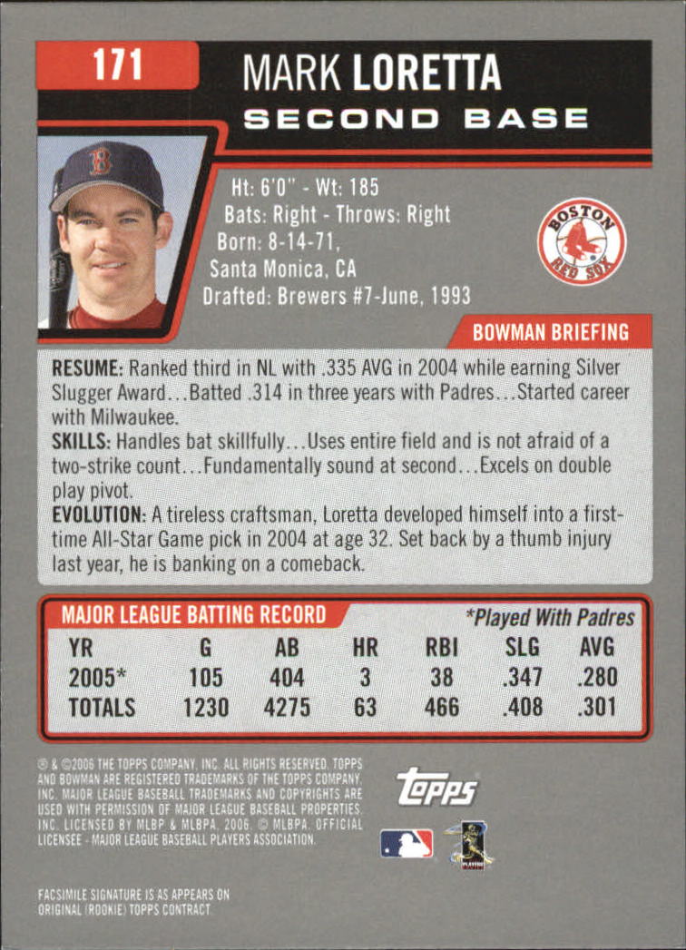 A3017- 2006 Bowman Gold Baseball Card #s 1-220 -You Pick- 15+ FREE US SHIP - Picture 333 of 426