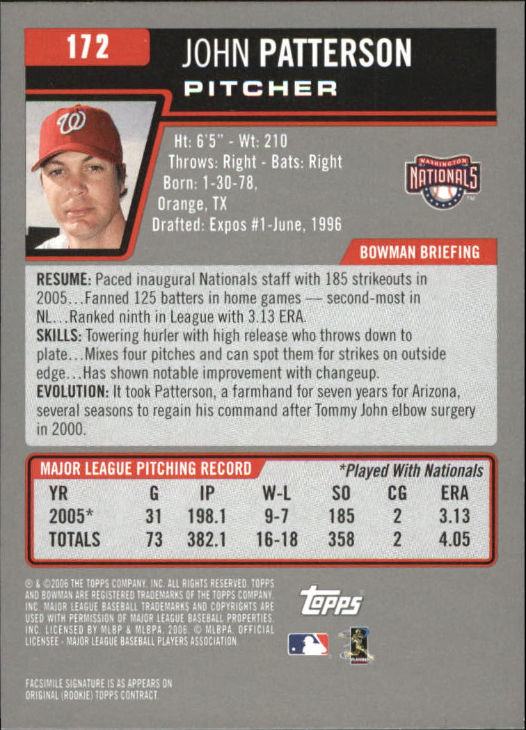 A3017- 2006 Bowman Gold Baseball Card #s 1-220 -You Pick- 15+ FREE US SHIP - Picture 335 of 426