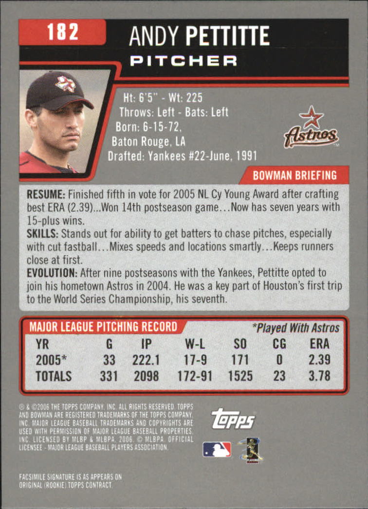 A3017- 2006 Bowman Gold Baseball Card #s 1-220 -You Pick- 15+ FREE US SHIP - Picture 355 of 426