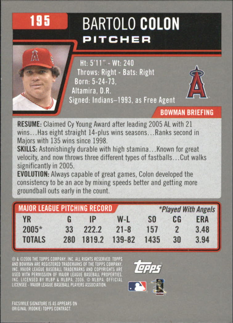 A3017- 2006 Bowman Gold Baseball Card #s 1-220 -You Pick- 15+ FREE US SHIP - Picture 381 of 426