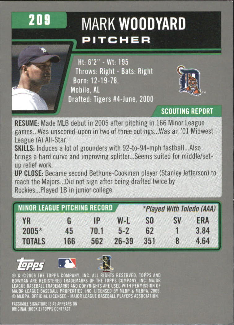 A3017- 2006 Bowman Gold Baseball Card #s 1-220 -You Pick- 15+ FREE US SHIP - Picture 408 of 426