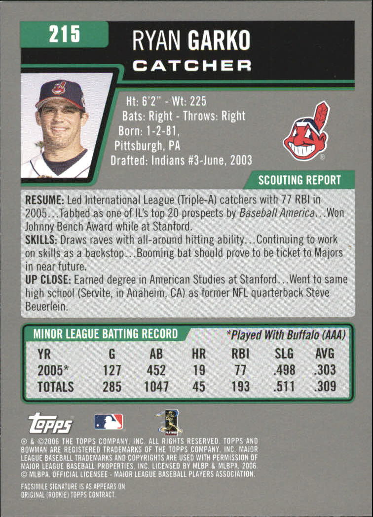 A3017- 2006 Bowman Gold Baseball Card #s 1-220 -You Pick- 15+ FREE US SHIP - Picture 418 of 426