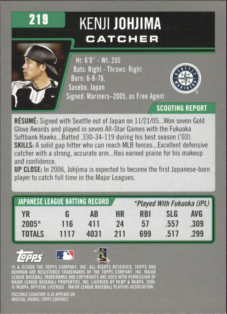 A3017- 2006 Bowman Gold Baseball Card #s 1-220 -You Pick- 15+ FREE US SHIP - Picture 426 of 426