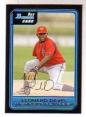 2006 Bowman Prospects #B109 Leonard Davis