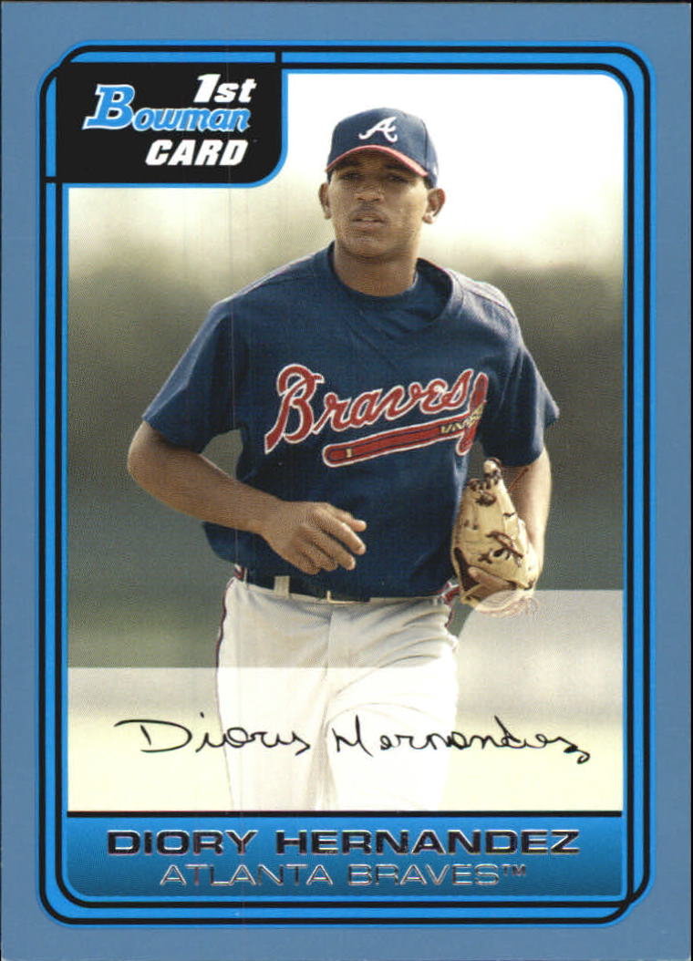 2006 Bowman Baseball "Prospects Blue" Parallel Insert Cards - Picture 4 of 7