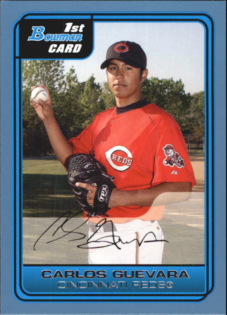 2006 Bowman Prospects Blue #B106 Carlos Guevara