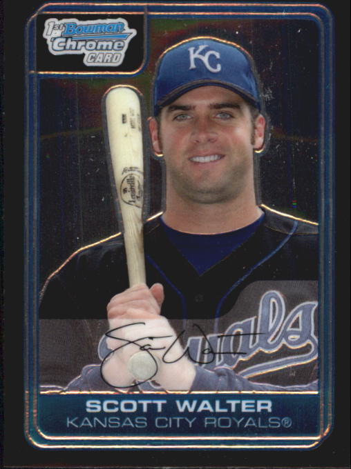 2006 Bowman Chrome Prospects #BC3 Scott Walter