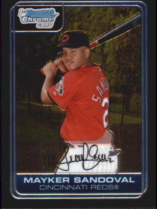 2006 Bowman Chrome Prospects #BC7 Mayker Sandoval