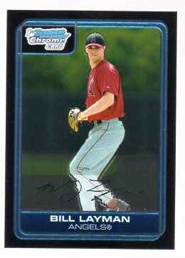 2006 Bowman Chrome Prospects #BC28 Bill Layman