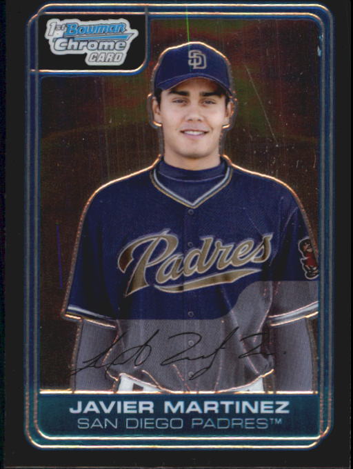 2006 Bowman Chrome Prospects #BC38 Javier Martinez