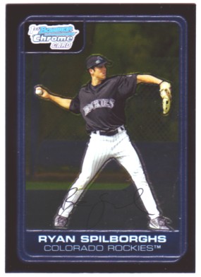 2006 Bowman Chrome Prospects #BC56 Ryan Spilborghs