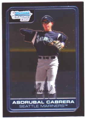 2006 Bowman Chrome Prospects #BC87 Asdrubal Cabrera